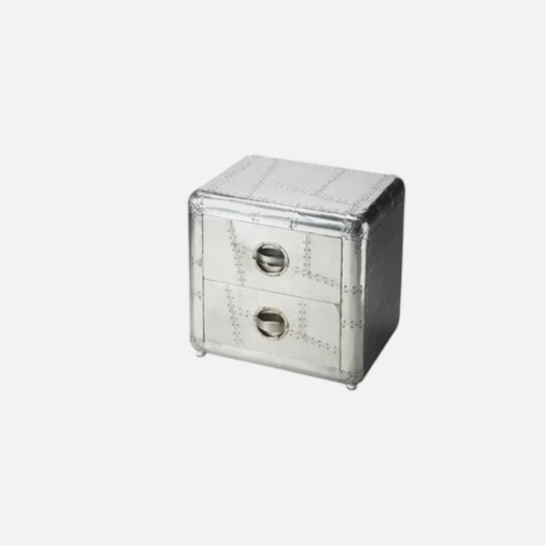 Aviator Aluminium 2-Drawer Cabinet
