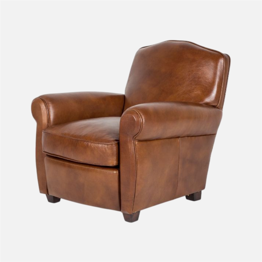 Rustic Teak Wood Accent Armchair with Woven Rattan Backrest