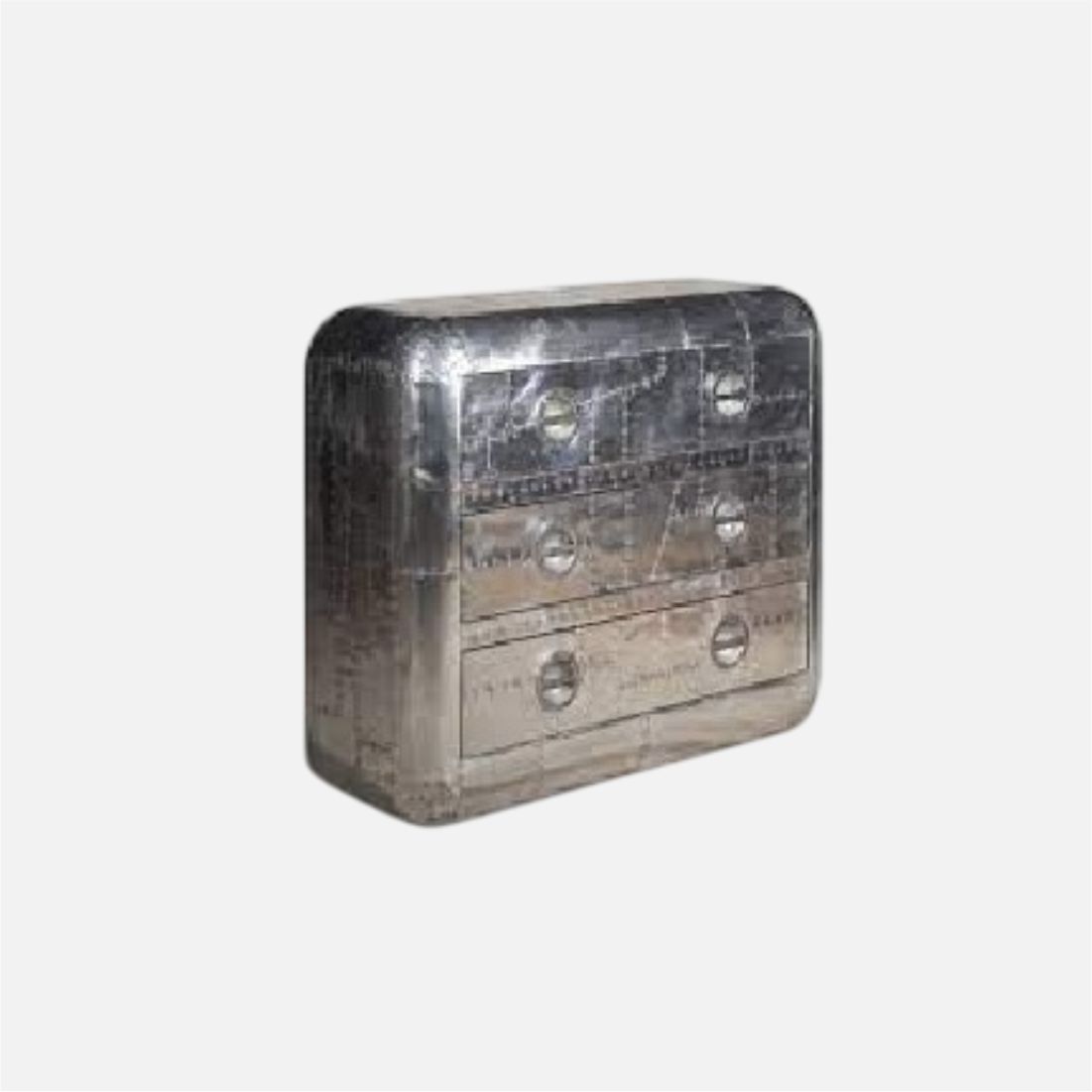 Aviator Aluminum Chest of Drawers