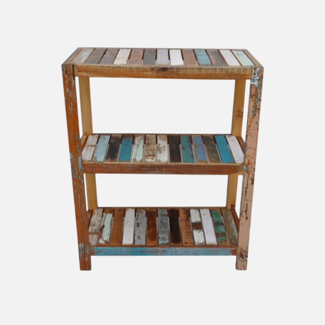 Second image of Reclaimed Wood 3-Tier Open Shelf