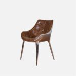Aviator Leather & Metal Chair