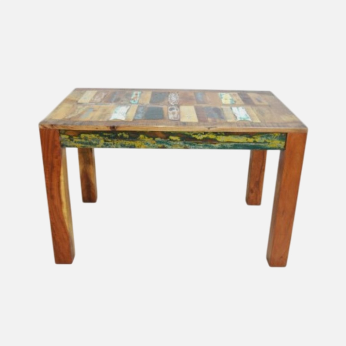 Compact Reclaimed Wood Writing Desk